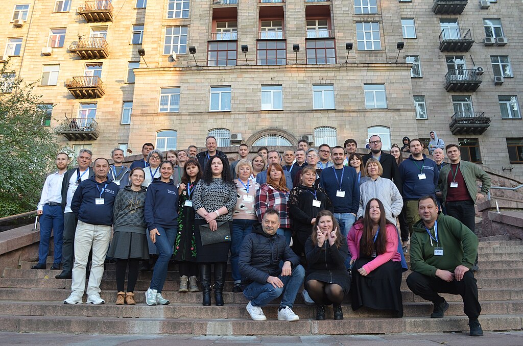 Participants of the Wikiconference 2024 in Kiev, Ukraine