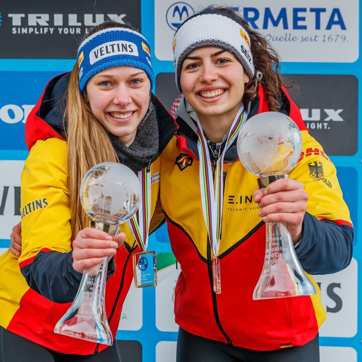 Jessica Degenhardt mit Cheyenne Rosenthal