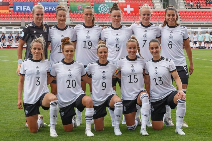 Mannschaftsfoto, Aufstellung, team photo Deutschland