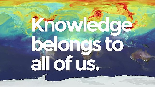 NASA + VGrigas (WMF), Knowledge belongs to all of us. 2030 Wikimedia, CC BY-SA 4.0