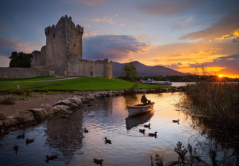 Platz 8: Grafschaft Kerry, Ross Castle