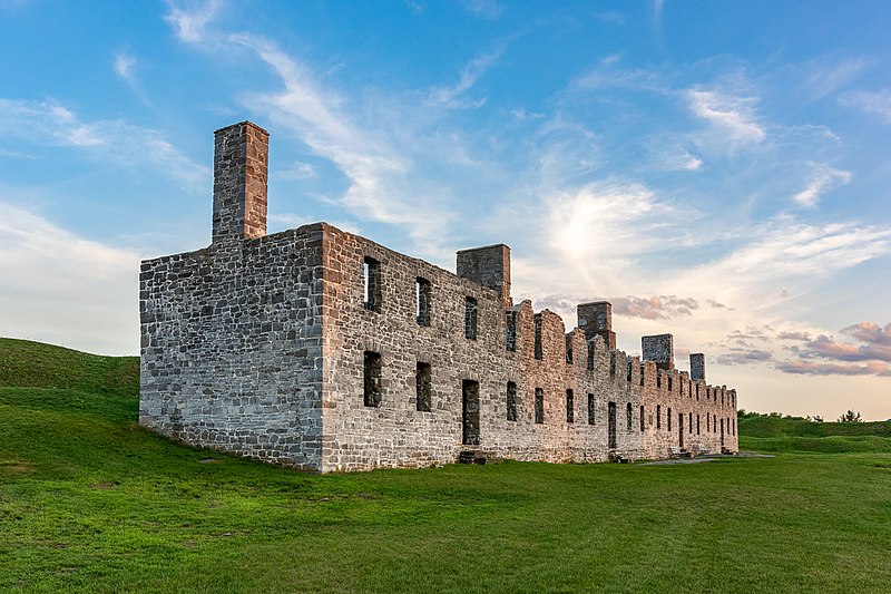 Platz 6: Fort Crown Point, britische Festung in New York