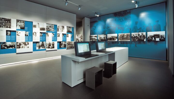 Dauerausstellung „Widerstand aus der Arbeiterbewegung“, Bild: 2015 Gedenkstätte Deutscher Widerstand