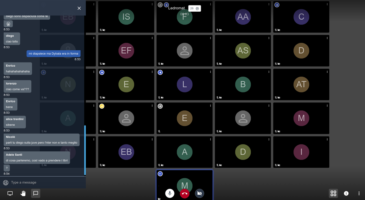Screenshot des Video-Call Tools Jitsi Meet