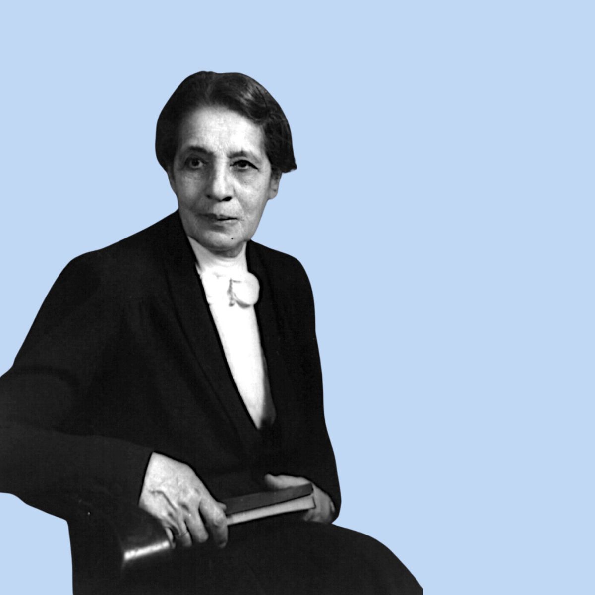 Portrait vonn Lise Meitner, österreichische Kernphysikerin und Pionierin der Radiochemie