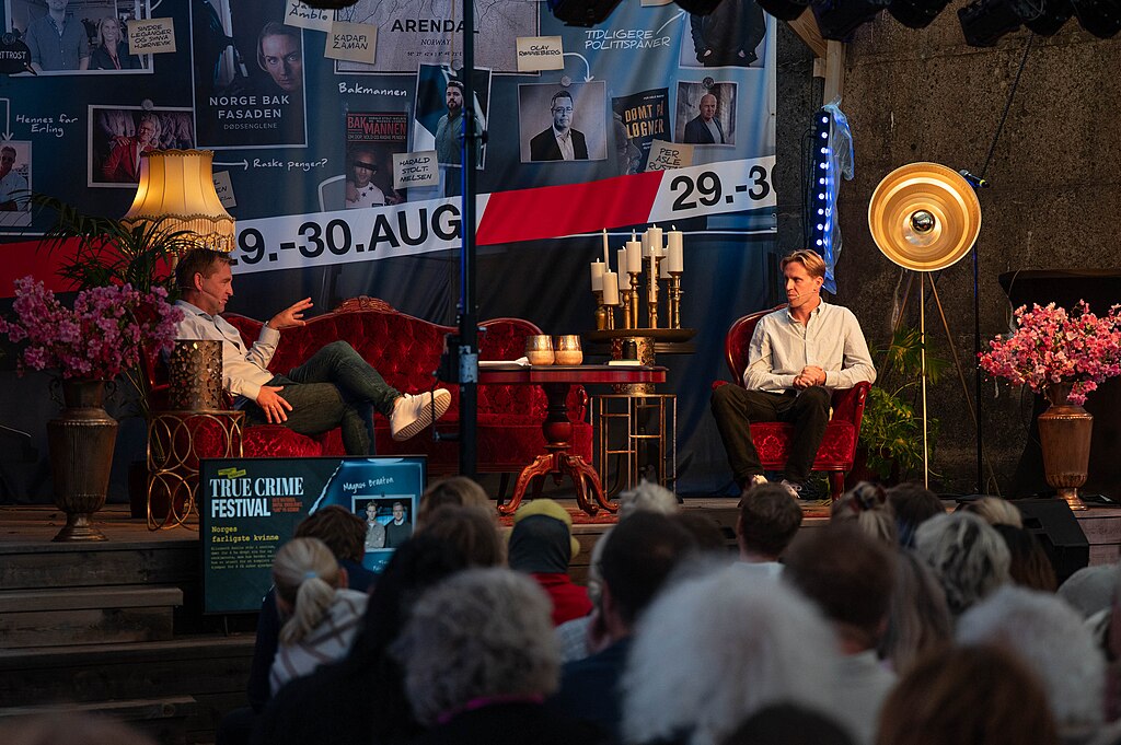Magnus Braaten beimTtrue Crime Festival 2025
