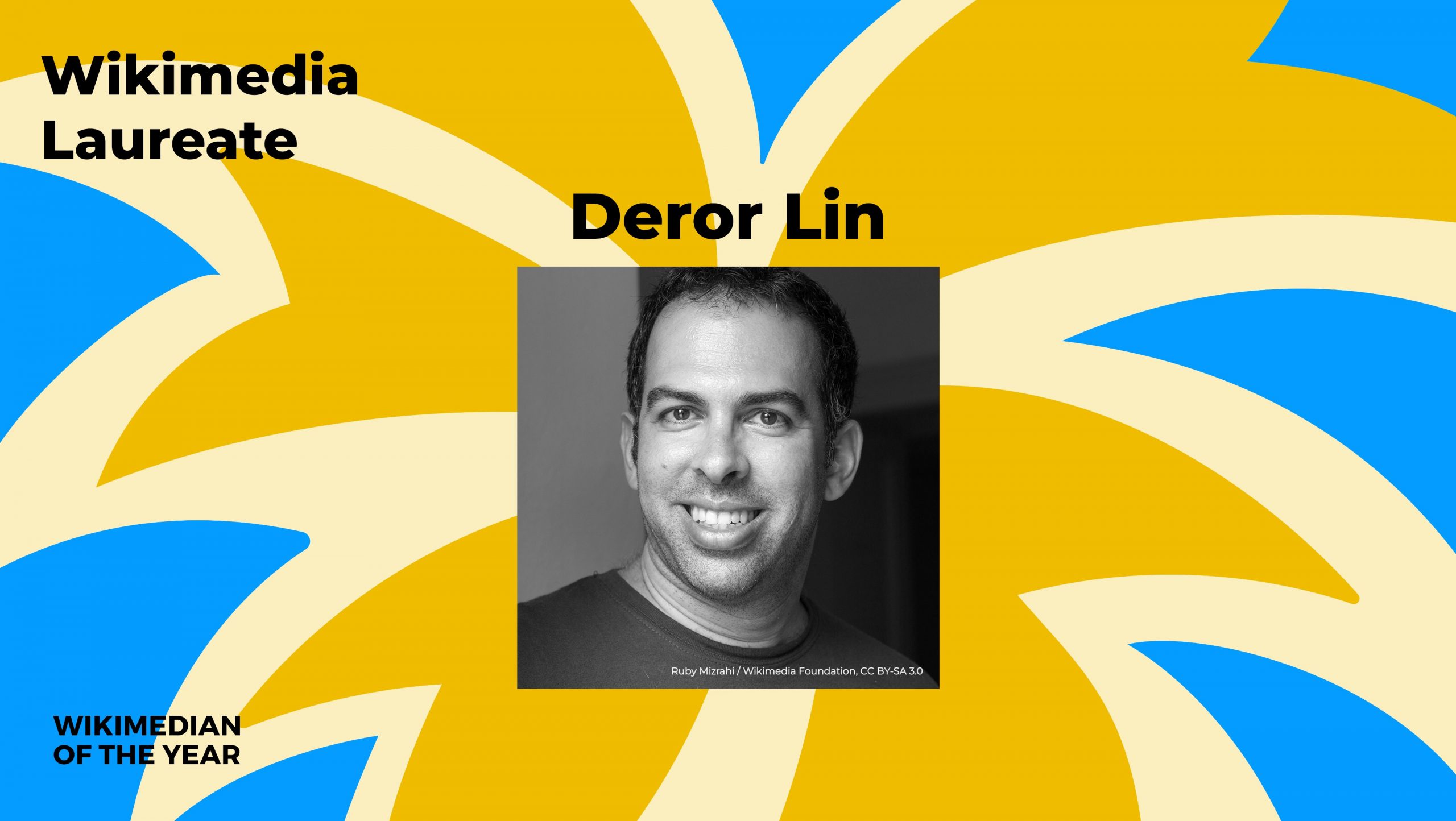 Wikimania 2022 Wikimedia Laureate Deror Lin