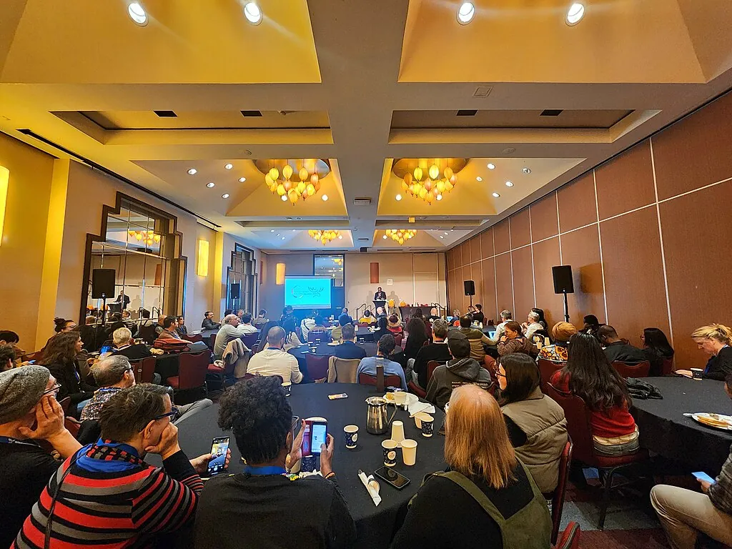 Menschen auf der WikiConvention francophone