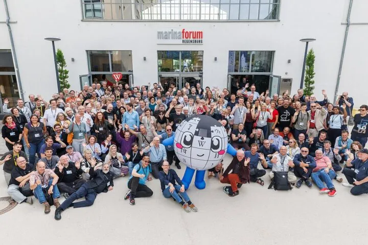 Gruppenfoto von der WikiCon 2026