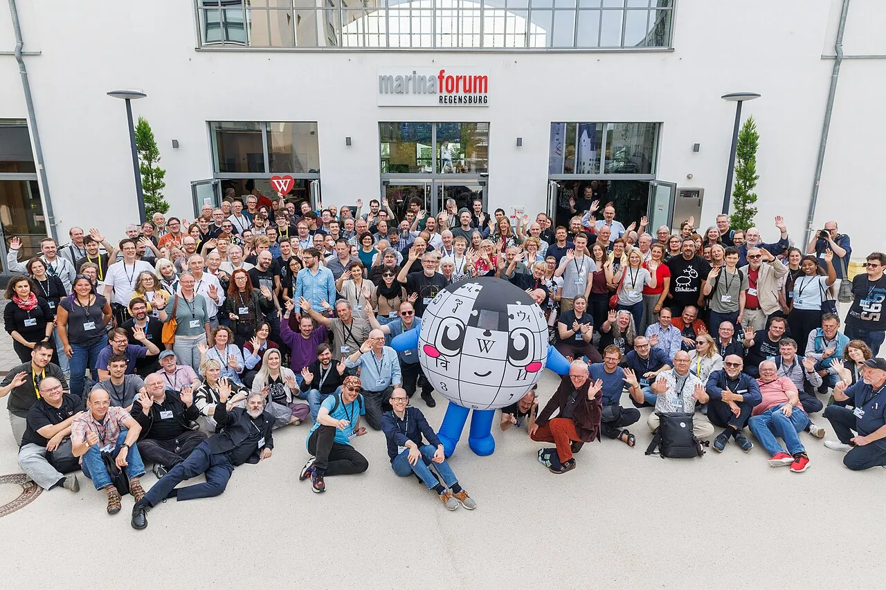 Gruppenfoto von der WikiCon 2026
