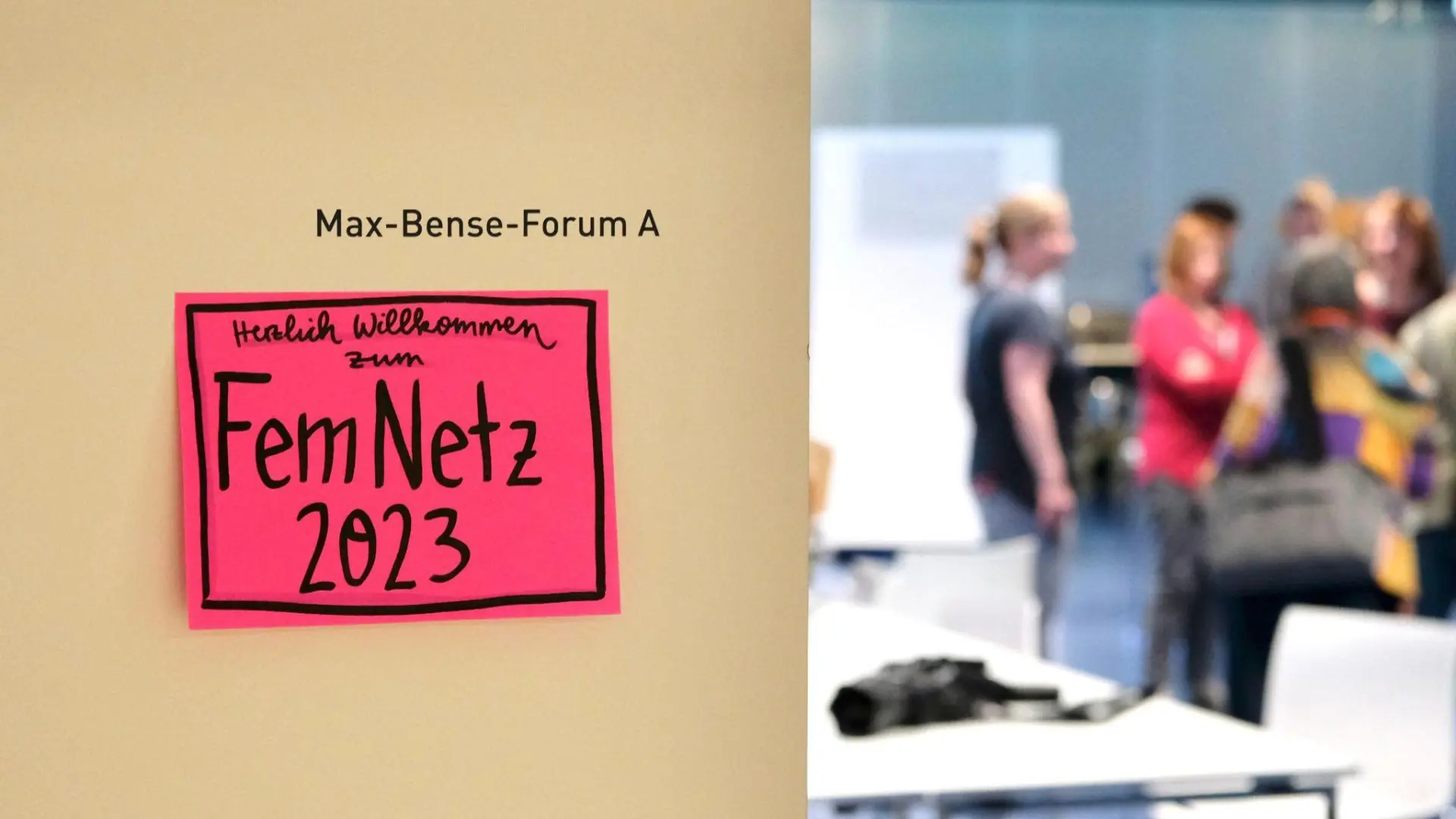 Eingang zum Max-Bense-Forum