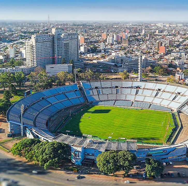 Das Estadio Centenario in Montevideo, Uruguay