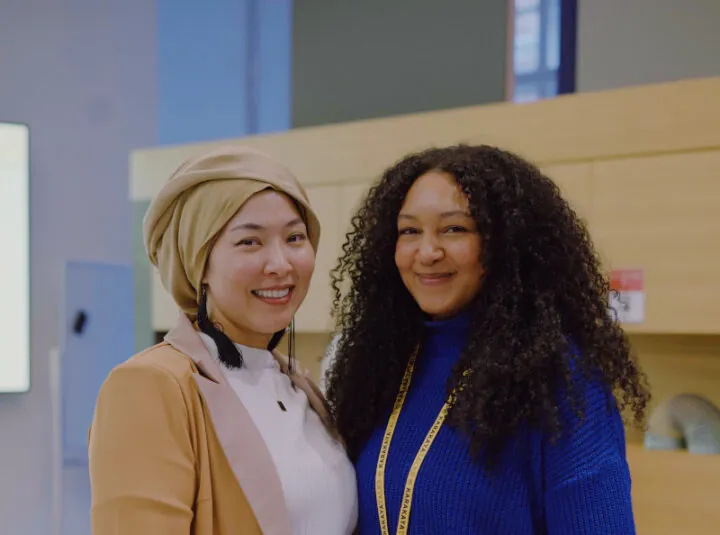 Esra und Djenna von Karakaya Talks beim Kick-Off Event