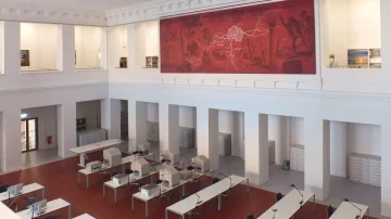 Forschungssaal des Stadtarchivs Leipzig