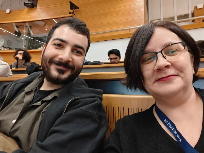 Photo von Philippe Saadé und Lydia Pintscher