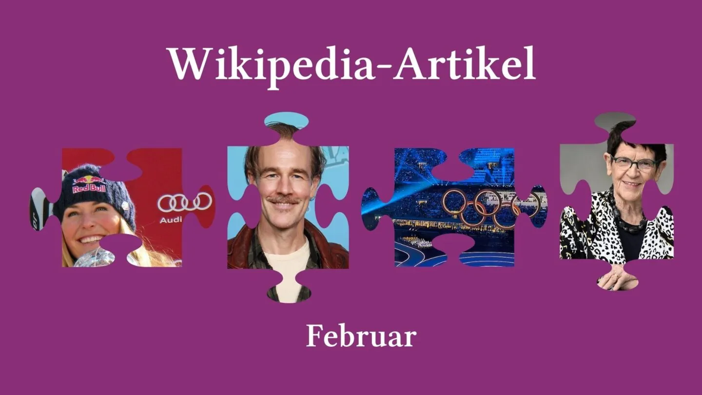 Top Ten Wikipedia-Artikel im Februar