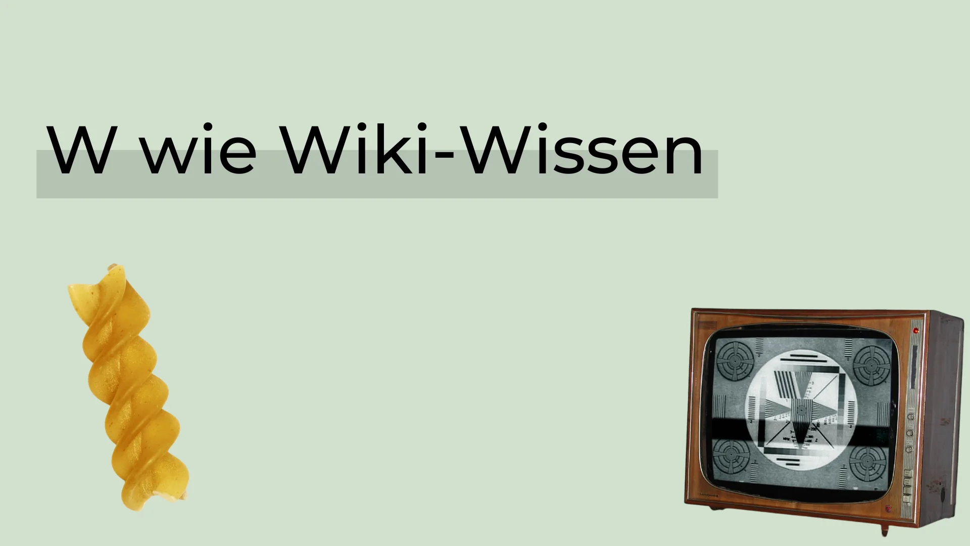 W wie Wiki-Wissen