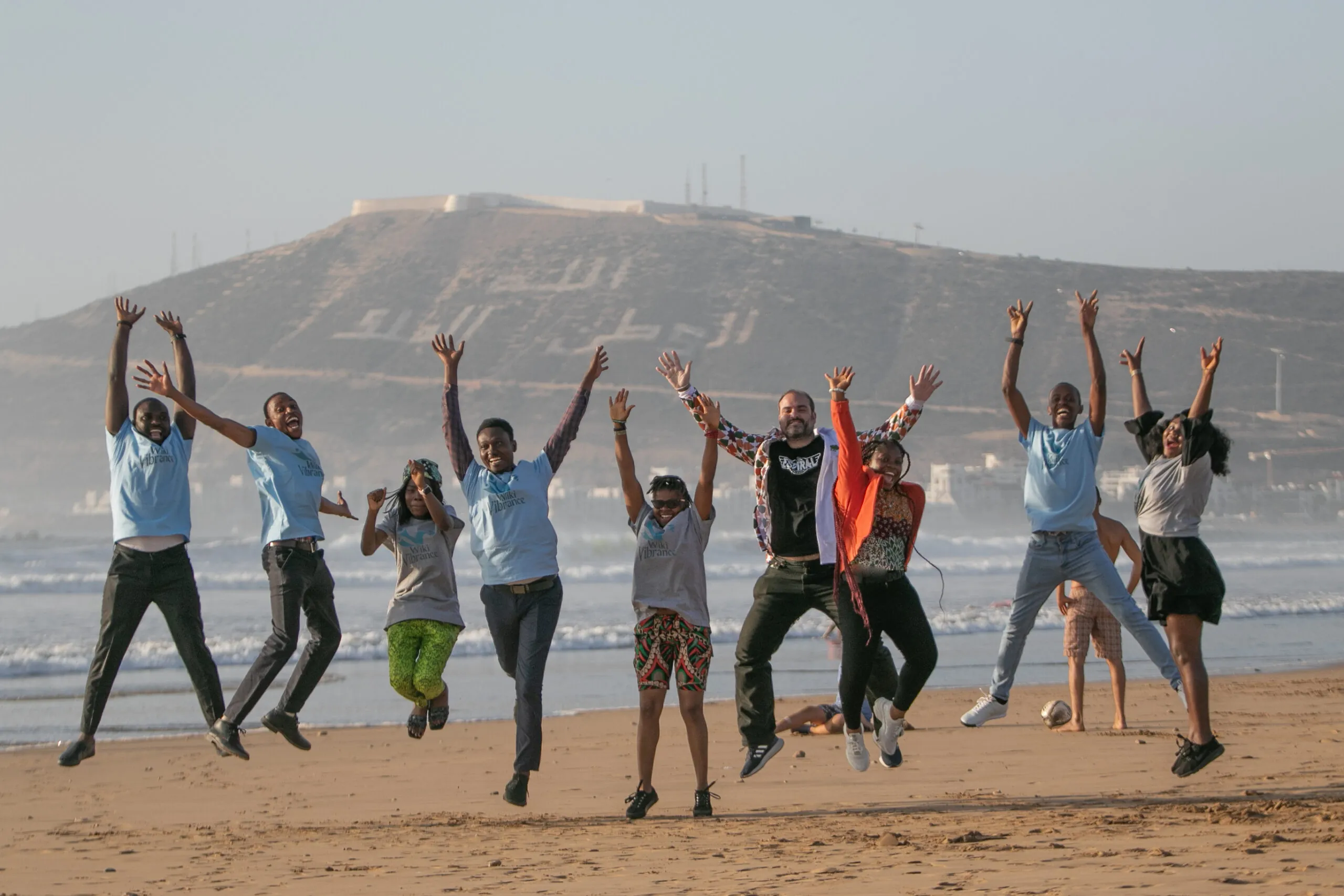 Wikimedia Community-Mitglieder auf der WikiIndaba 2023