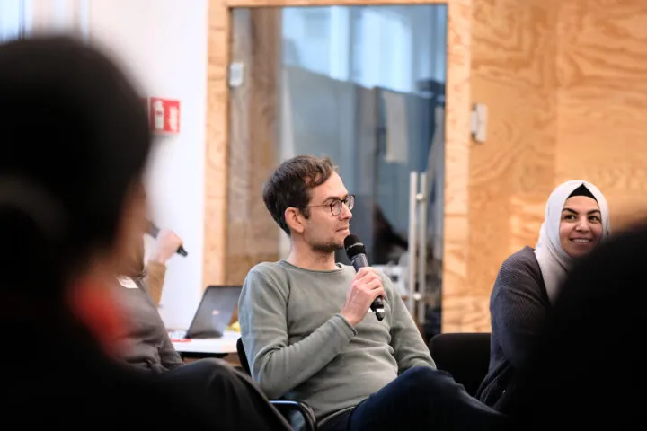 Teilnhemer*innen beim re•shape Kick-off-Event