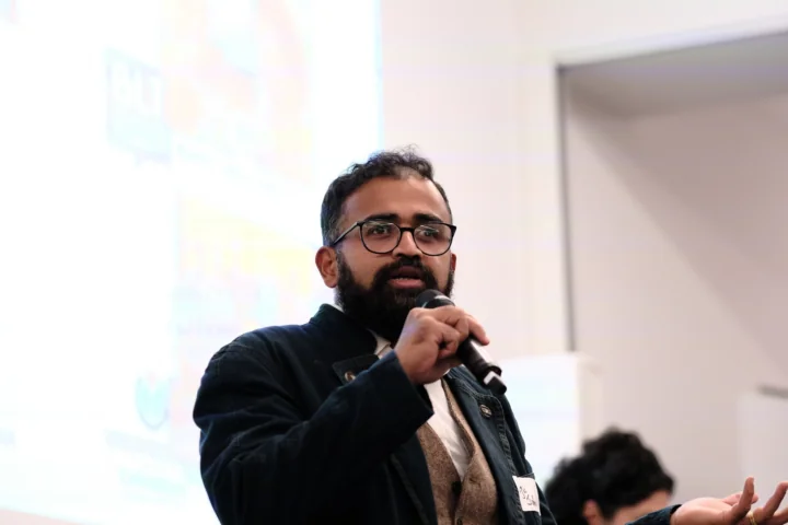 Teilnhemer*innen beim re•shape Kick-off-Event